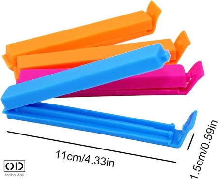clips sigilat pungi alimentare original deals clipsuri pentru pungi pvc multicolor accesorii bucatarie clips sigilare pungi clips reutilizabil pentru alimente set 10 bucati clipsuri etansare pungi 11 cm clipsuri sigilare paine cafea snacks clipsuri multicolore pentru bucatarie accesorii depozitare pungi alimentare clipsuri eco friendly reutilizabile bucatarie clips pentru pungi calatorii picnic organizare [11]