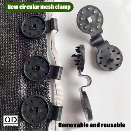 clipsuri fixare plasa umbrire, clipsuri plasa camuflaj, clipsuri plastic PVC, clipsuri rezistente UV, clipsuri prindere plasa gradina, clipsuri pentru plase de umbrire, clipsuri montaj plasa camuflaj, clipsuri prindere plasa camping, [3]