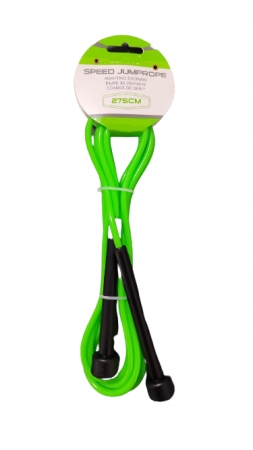 Coarda de Sarit pentru Antrenamente Sportive in Viteza Material PVC pentru Copii sau Adulti Model Universal Premium, 275cm, Neon [5]