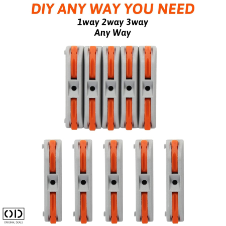 Conectori Electrice Rapizi 1 Cale – Set 50 Bucati – ORIGINAL DEALS [4]