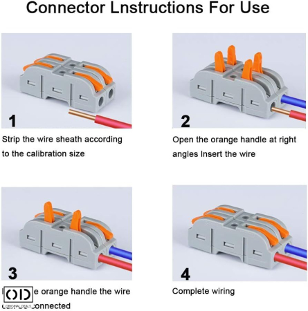 Conectori Electrice Rapizi 1 Cale – Set 50 Bucati – ORIGINAL DEALS [12]