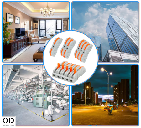 Conectori Electrice Rapizi 1 Cale – Set 50 Bucati – ORIGINAL DEALS [2]