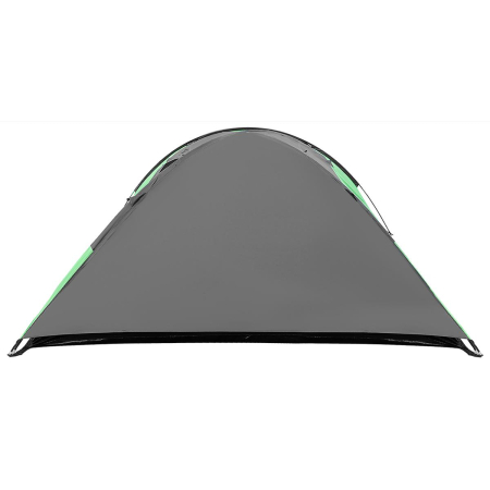 Cort camping 4 persoane cu antreu, protectie UV, impermeabil 3000 mm, 330x250x105 cm, gri [19]