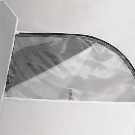 Cort camping, impemeabil, 2 camere + hol, 4 locuri, 460x200x245cm, verde [13]