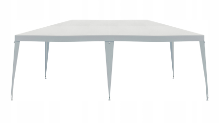 Cort pavilion de gradina, 600x300 cm, impermeabil cu rezistenta UV, alb [10]