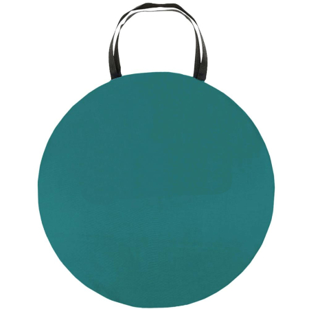 Cort plaja autoexpansibil POP-UP cu protectie UV, podea izolanta si husa transport, 190x120x100 cm, turcoaz si gri [12]