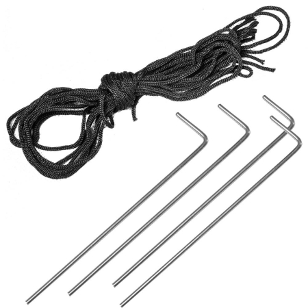 Cort plaja sau camping, impemeabil, cu protectie UV, 4 locuri, 210x240x130cm, gri albastru [21]