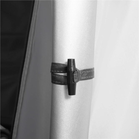 Cort plaja sau camping, impemeabil, cu terasa, 4 locuri, 175x310x130cm, gri albastru [23]