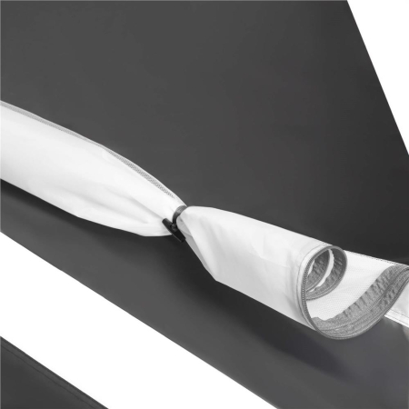 Cort plaja sau camping, impemeabil, cu terasa, 4 locuri, 175x310x130cm, gri albastru [19]