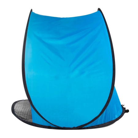 Cort plaja si picnic semi-deschis Sersimo, protectie UV, 150x90x90cm, albastru negru [10]