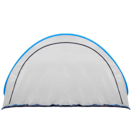 Cort plaja si picnic semi-deschis Sersimo, protectie UV, 200x120x110cm, gri [20]