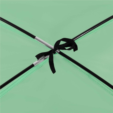 Cort plaja XXL semi-inchis cu protectie UV, podea izolanta, 210x120x112 cm, verde [2]