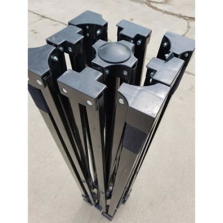 Cort pliabil pentru Evenimente, cadru metalic pentru curte si gradina, 2x3 m, Rosu,  [4]