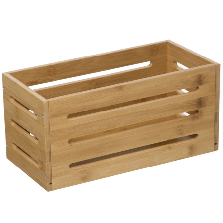 ORGANIZARE - Cos depozitare 5Five din bambus masiv, 15x31x15 cm, natur