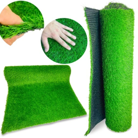 Covor Iarba Artificiala, Tip Gazon, Verde, 30 mm, 10 mp, 200×500 cm [2]