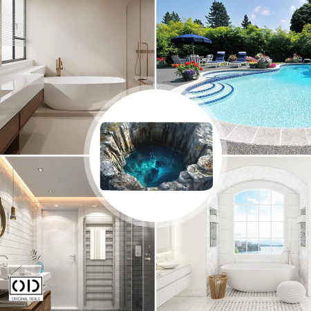 Covoras Decorativ Antiderapant 3D 50x80 cm – ORIGINAL DEALS [2]