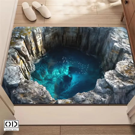 Covoras Decorativ Antiderapant 3D 50x80 cm – ORIGINAL DEALS [4]