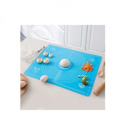 Napron din Silicon Alimentar pentru Framanat Coca si Pregatit Aluatul de Prajituri, 50 x 40 cm [5]