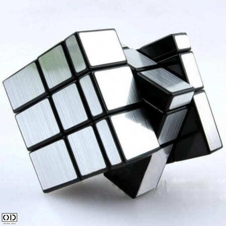 Cub Rubik 3D Magic Inteligent, Jucarie Antistres, 5.5cm, Auriu, Original Deals® [3]