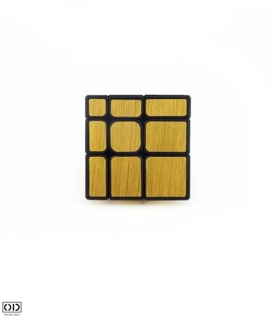 Cub Rubik 3D Magic Inteligent, Jucarie Antistres, 5.5cm, Auriu, Original Deals® [4]