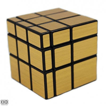 Cub Rubik 3D Magic Inteligent, Jucarie Antistres, 5.5cm, Auriu, Original Deals® [7]