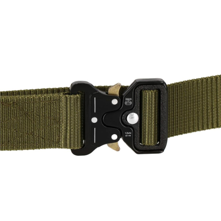 Curea centura Tactical Combat pentru barbati 3.5 x 125 cm, rezistent, verde [7]