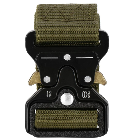 Curea centura Tactical Combat pentru barbati 3.5 x 125 cm, rezistent, verde [11]