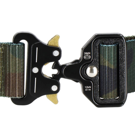 Curea centura Tactical Combat pentru barbati 3.7x125cm, rezistent, verde camuflaj [11]