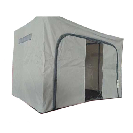 ✨TOATE PRODUSELE✨ - Cutie de depozitare Pliabila, , Cadru Metalic, cu fermoar, 100 L, material Textil, 60 x 42 x 40 cm, suport de baza din plastic stabil, Gri deschis