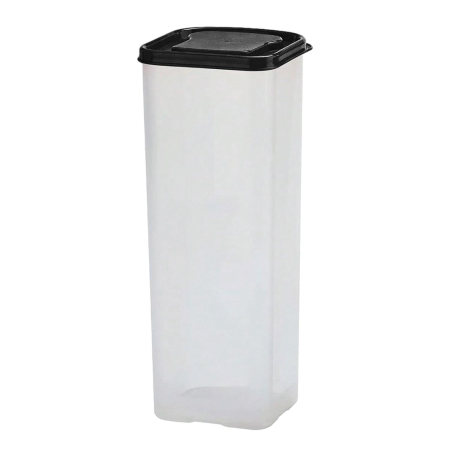Cutie Depozitare Paine, , din Plastic, 34 x 13 cm, Pastreaza Prospetimea, Capac Negru [4]