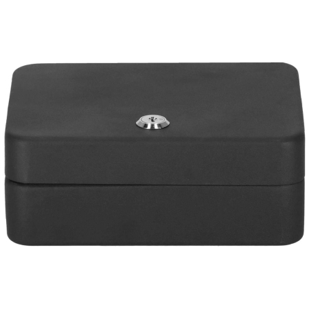 Cutie metalica din otel pentru 30 chei, echipata, 20x16x7.5cm, neagra [16]