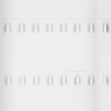 Cutie metalica din otel pentru 64 chei, echipata, 45x30x8cm, alba [1]