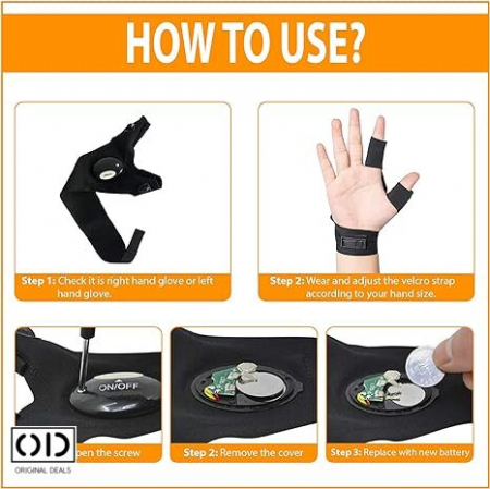 manusi de lucru cu led Manusi cu led manusi cu lumini led manusi cu lanterna manusi de lucru cu protectie manusi de protectie cu led manusa cu iluminare led [13]