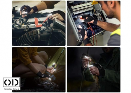 manusi de lucru cu led Manusi cu led manusi cu lumini led manusi cu lanterna manusi de lucru cu protectie manusi de protectie cu led manusa cu iluminare led [12]
