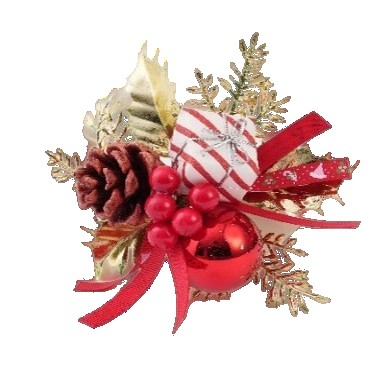 ✨TOATE PRODUSELE✨ - Decoratiune de Craciun, , 15 x 23 cm, Model Buchetel 2, Multicolor