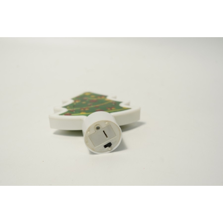 Decoratiune luminoasa 3D, Tip brad mic, cu baterii [1]