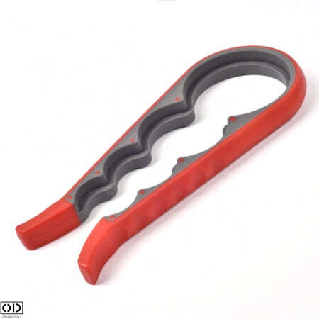 Desfacator pentru Capace de Sticle si Borcane, 4 Marimi Universale pentru Desfacut, Plastic PVC, Negru [3]