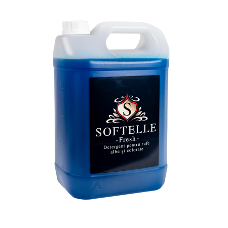 Detergent lichid Softelle 5L pentru rufe albe și colorate – curățare eficientă și parfum de durată [3]