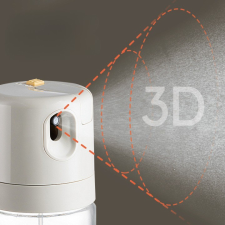 Dispenser pentru Ulei, , prin Curgere si Pulverizare, Deschidere si Inchidere Automata a Rezervorul, 550mL, 11.4x7.8x22.8cm, Gri [6]