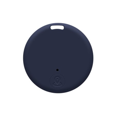 ✨TOATE PRODUSELE✨ - Dispozitiv Anti Pierdere Inteligent, , conexiune Bluetooth, Dispozitiv Anti Pierdere pentru accesorii, Baterie si Manual de Utilizare Incluse 38 x 38 x 7 mm, Albastru inchis