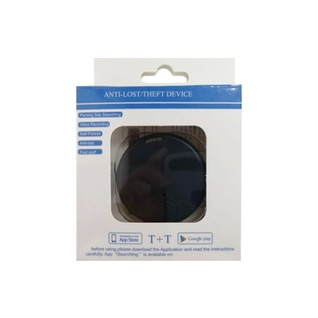 Dispozitiv Anti Pierdere Inteligent, , conexiune Bluetooth, Dispozitiv Anti Pierdere pentru accesorii, Baterie si Manual de Utilizare Incluse 38 x 38 x 7 mm, Negru [4]