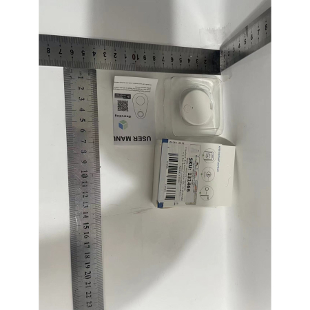 Dispozitiv Anti Pierdere Inteligent, , conexiune Bluetooth, Dispozitiv Anti Pierdere pentru accesorii, Baterie si Manual de Utilizare Incluse 38 x 38 x 7 mm, Alb [4]