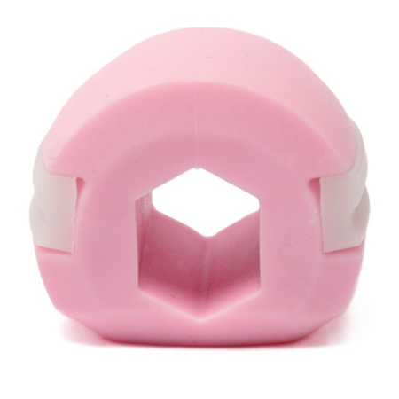 Diverse Casa - Dispozitiv de Tonifiere Faciala, , din Silicon, Corectare Mandibula/Maxilar, Roz