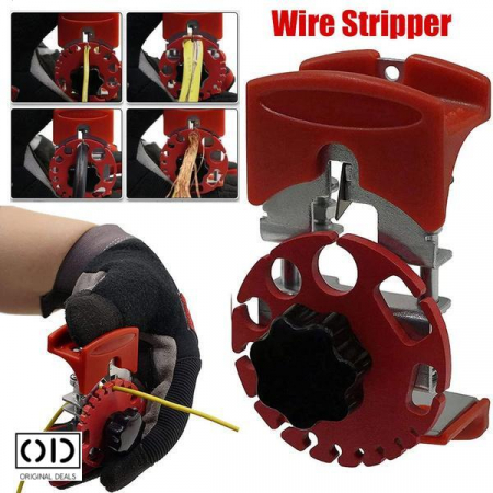 decablator dispozitiv dezizolat cabluri electrice cleste dezizolat cablu profesional dezizolator cablu dedeman cleste dezizolat Dispozitiv pentru dezizolare cabluri diferite dimensiuni Dezizolatoare [3]