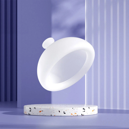 Dispozitiv Terapeutic Sputa, , Cupa pentru Terapie Toracica, Dispozitiv de Eructare, pentru Adulti si Copii, 10 x 6.5 cm, din Silicon, Transparent [1]