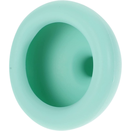 Dispozitiv Terapeutic Sputa, , Cupa pentru Terapie Toracica, Dispozitiv de Eructare, pentru Sugari si Copii, 7.5 x 6 cm, din Silicon, Verde [2]