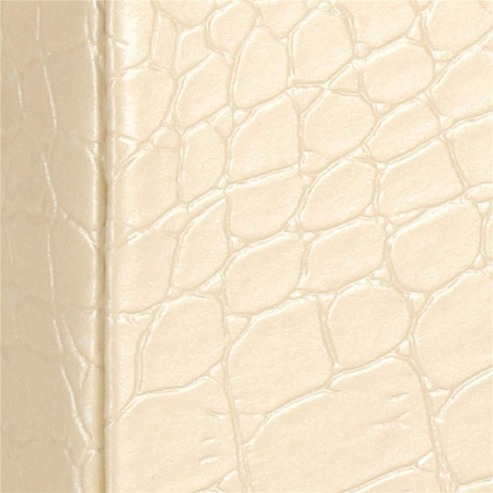 (DL) Cutie depozitare si organizare bijuterii, MDF, piele ecologica si velur, 17,5 x 14 x 12,5cm, crem [22]