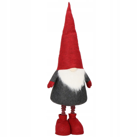 (DL) Figurina Craciun, Spiridus, picioare telescopice, inaltime extensibila 60-90cm [8]