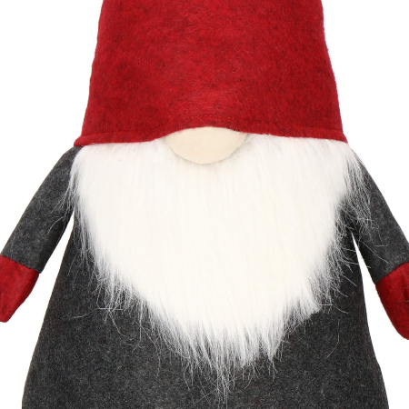 (DL) Figurina Craciun, Spiridus, picioare telescopice, inaltime extensibila 60-90cm [9]