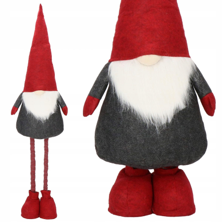 (DL) Figurina Craciun, Spiridus, picioare telescopice, inaltime extensibila 60-90cm [11]